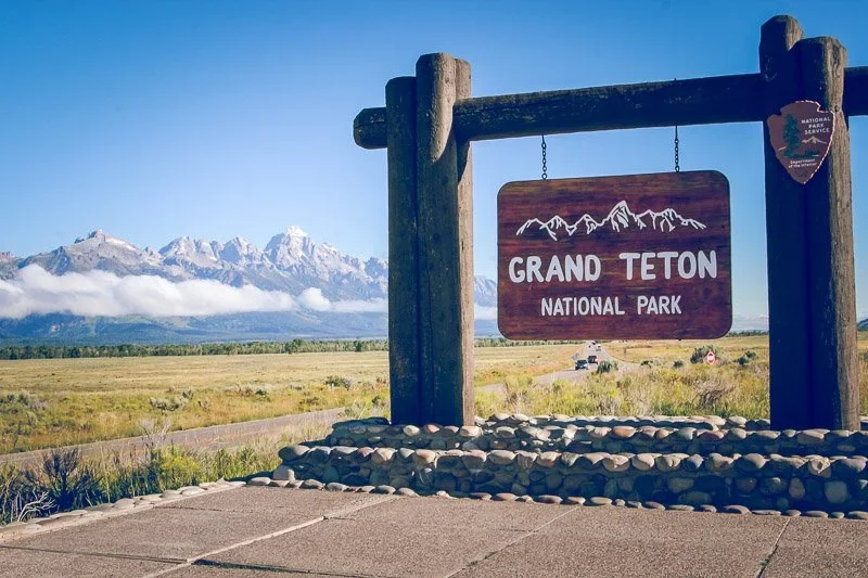 Grand Teton Sign
